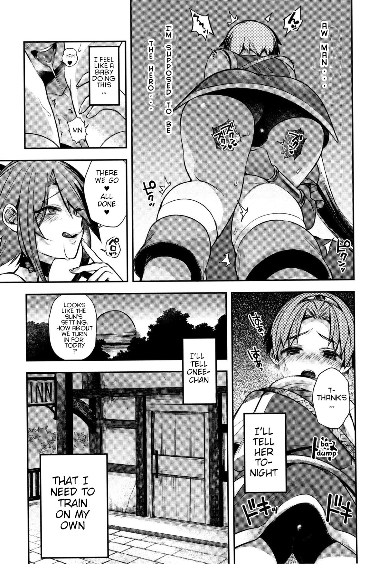 Hentai Manga Comic-Me, The Hero, And Onee-chan, The Full Figured-Read-5